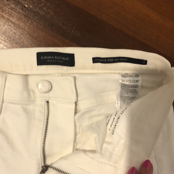 Banana Republic High-rise wide-leg crop jeans - Picture 3 of 4